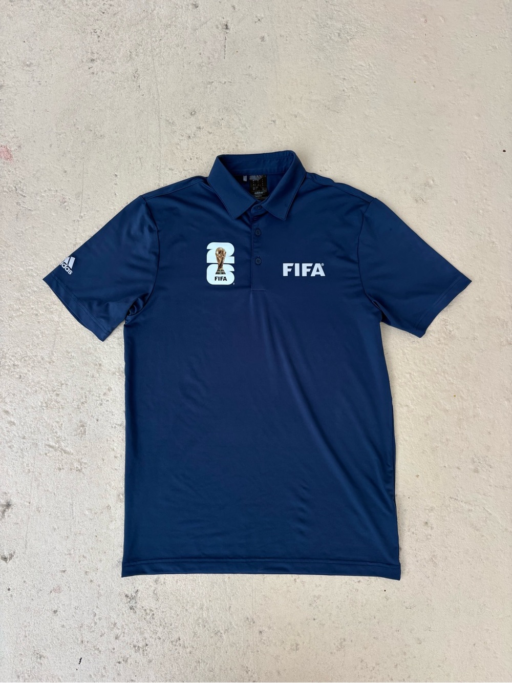 FIFA World Cup 2026 Adidas navy polo shirt Size S
